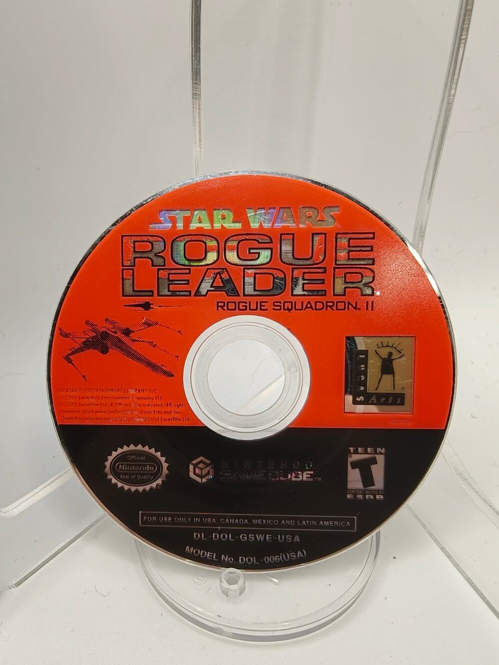 Star Wars Rogue Leader GameCube Disc Only LucasArts